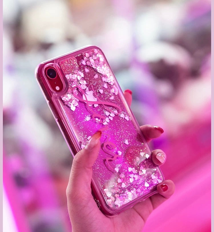 Taylor Swift Lover Glitter Quicksand Phone Case