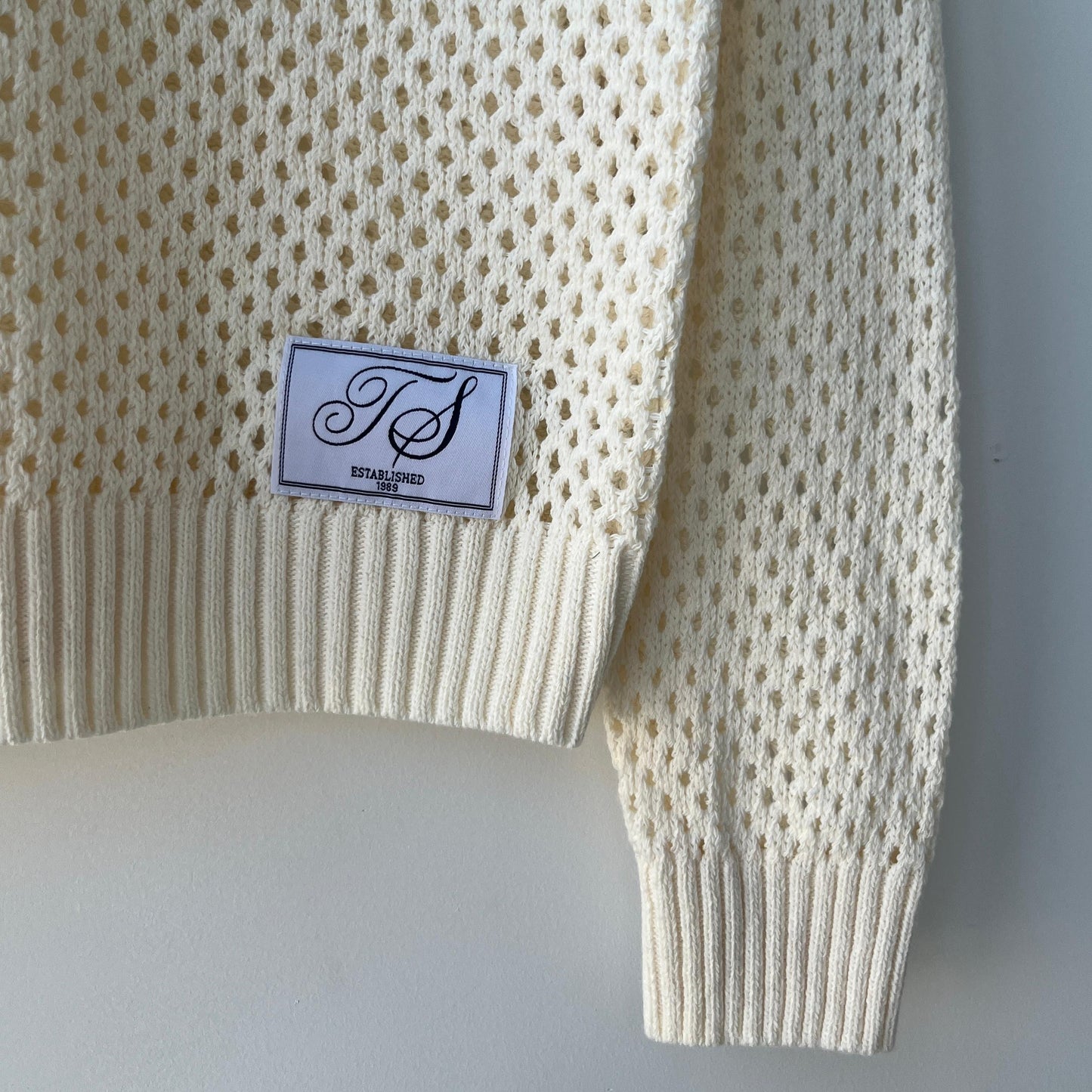1989 Taylor’s Version Open Knit Sweater