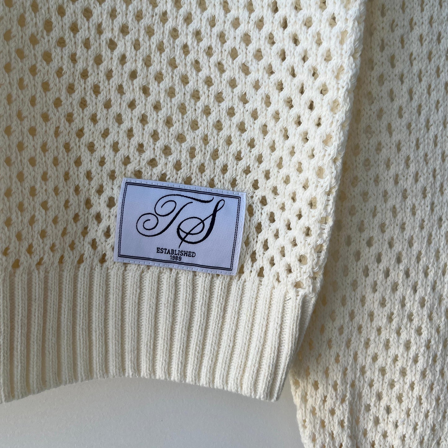 1989 Taylor’s Version Open Knit Sweater