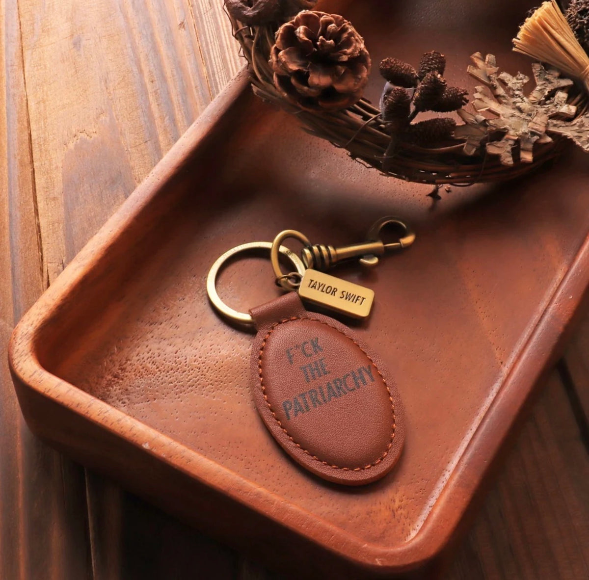 F*ck The Patriarchy Keychain