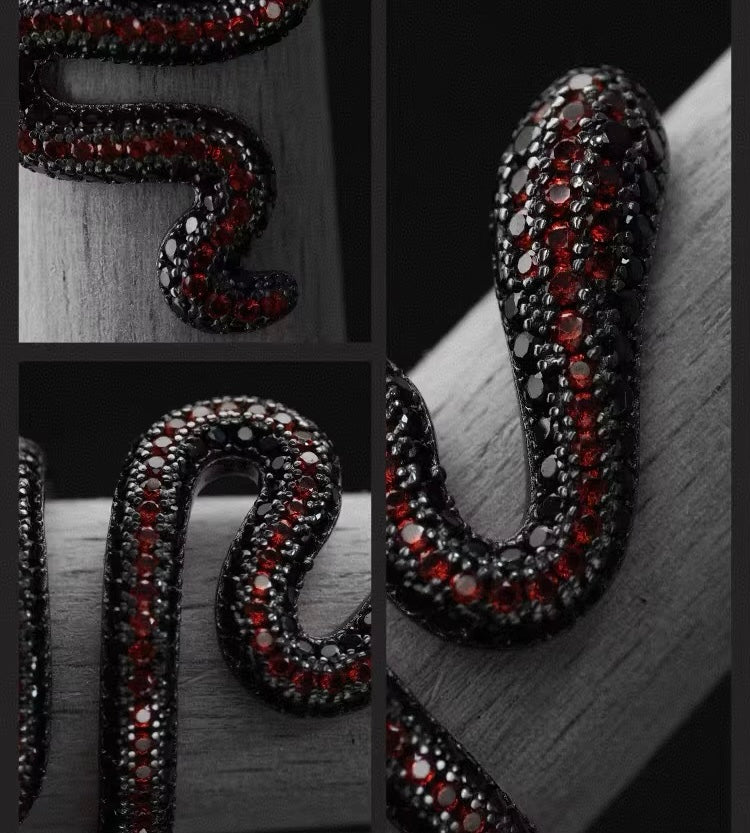 Taylor Swift Reputation Bodysuit Snake Ring (S925 Sterling Silver)