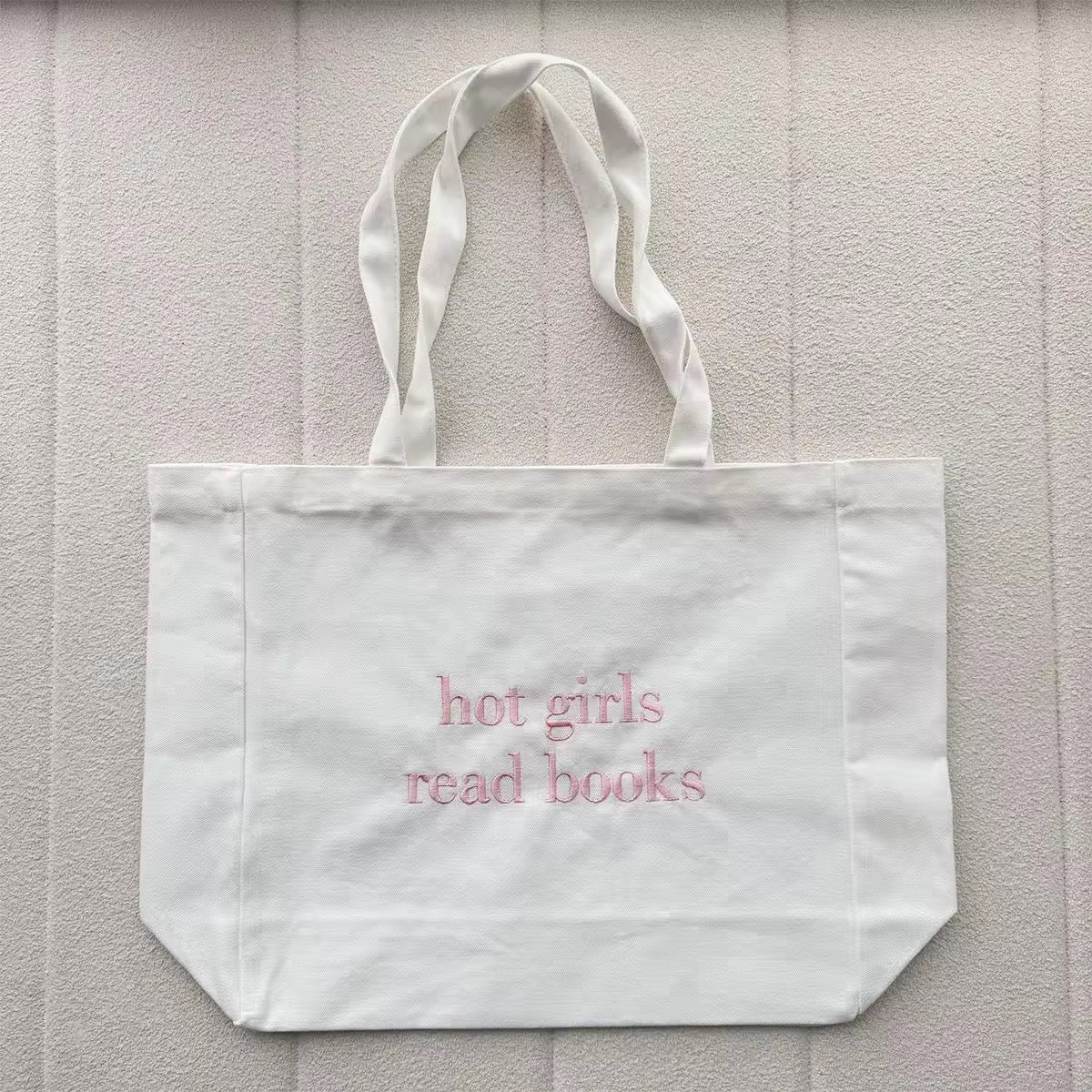 Hot Girls Read Books Tote Bag