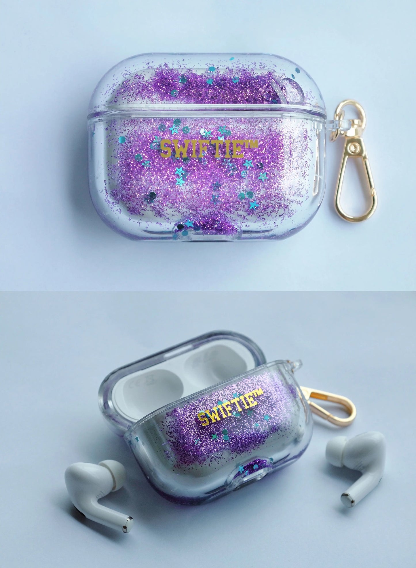 Swiftie Glitter Airpods Case