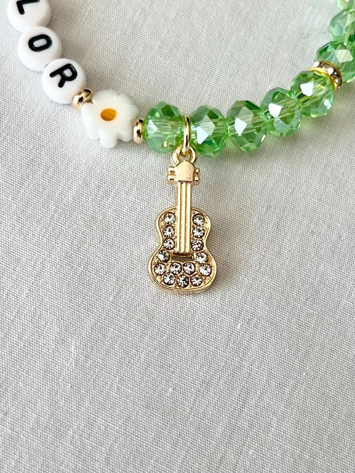 Taylor Swift Guitar Charm Bracelet