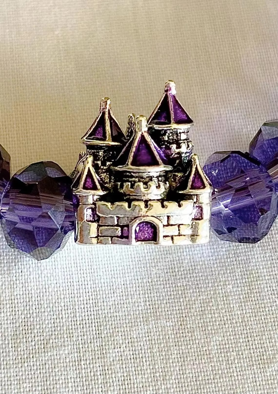 Speak Now Castle Charm Bracelet