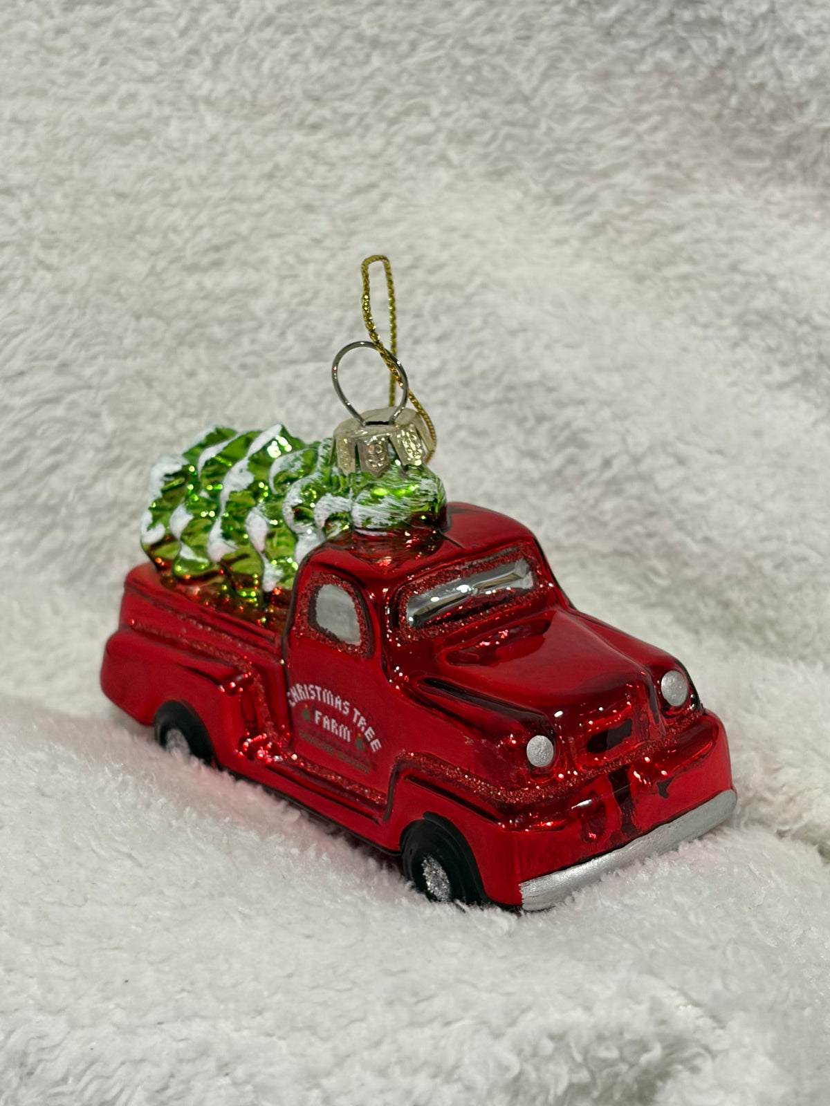 Christmas Tree Farm Truck Ornament