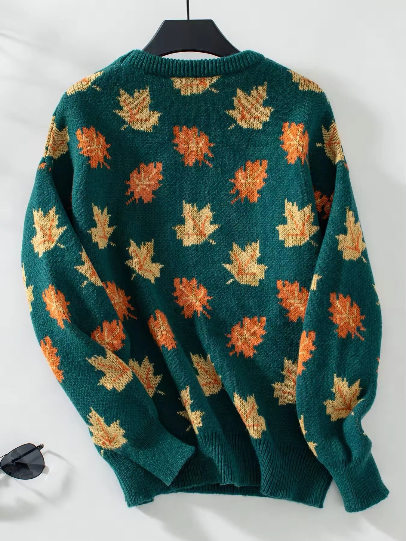 Autumn Leaves Knitted Sweater