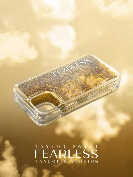 Taylor Swift FEARLESS Glitter Quicksand Phone Case