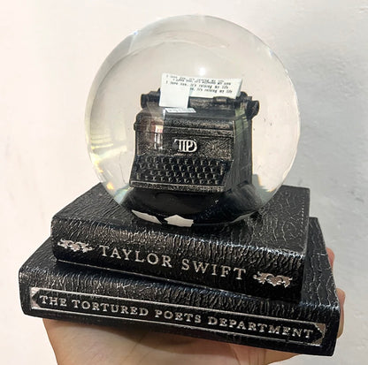 Typewriter Snowglobe