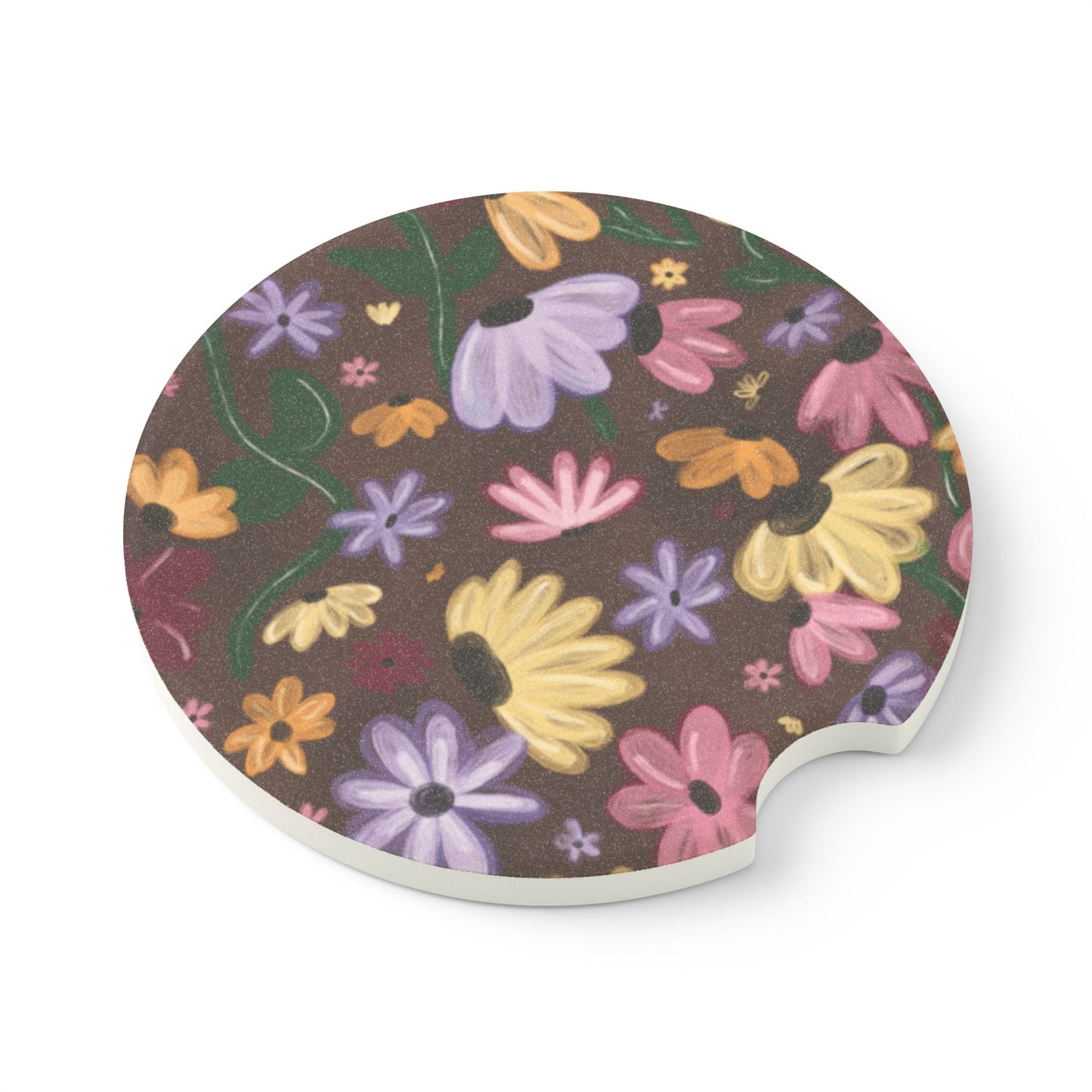 Acoustic Piano Soapstone Car Coaster