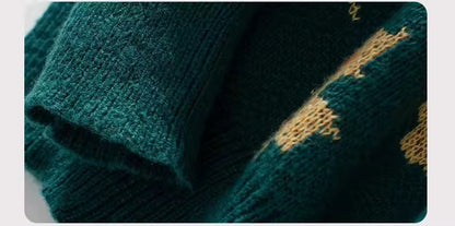 Autumn Leaves Knitted Sweater