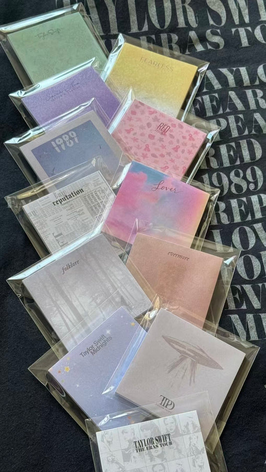 Taylor Swift Sticky Notes