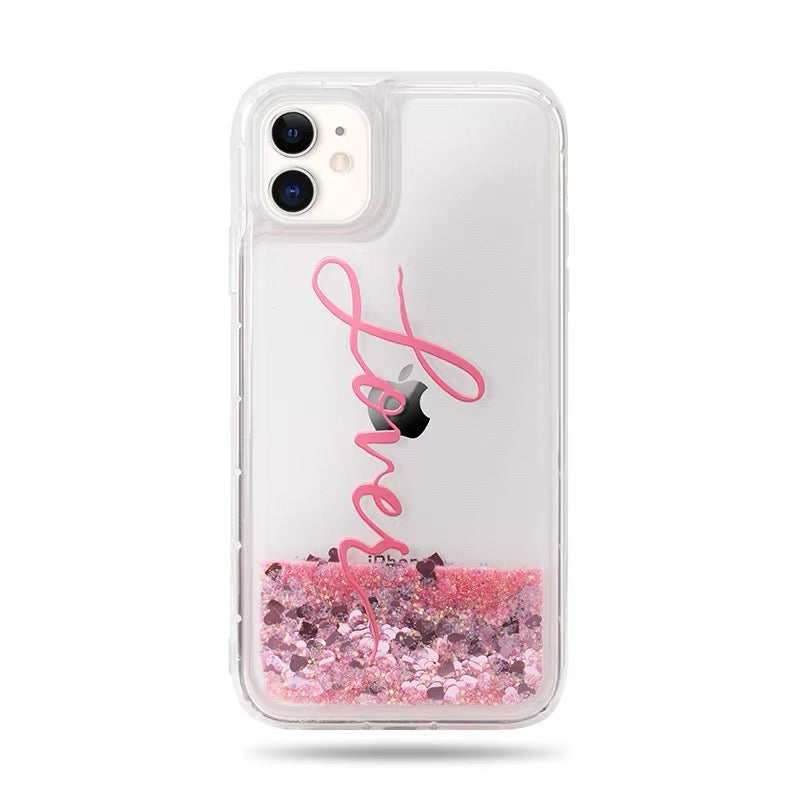 Taylor Swift Lover Glitter Quicksand Phone Case