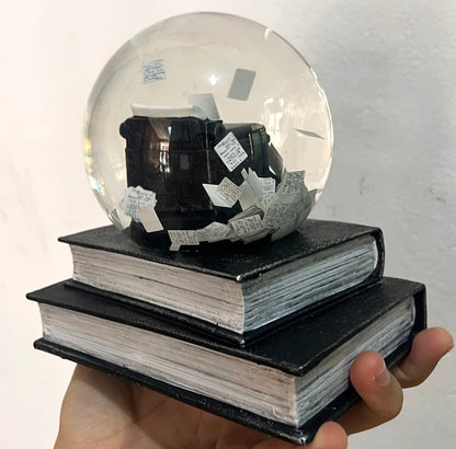 Typewriter Snowglobe