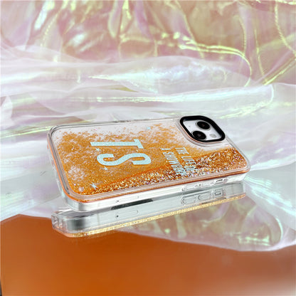 Taylor Swift The Life of a Showgirl Glitter Quicksand Phone Case