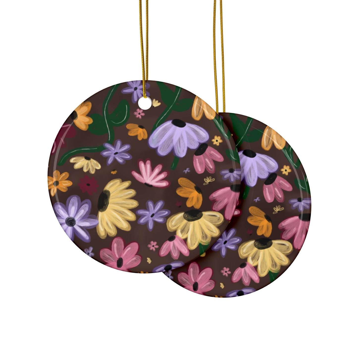 Acoustic Piano Decorative Double-Sided Ceramic Ornaments