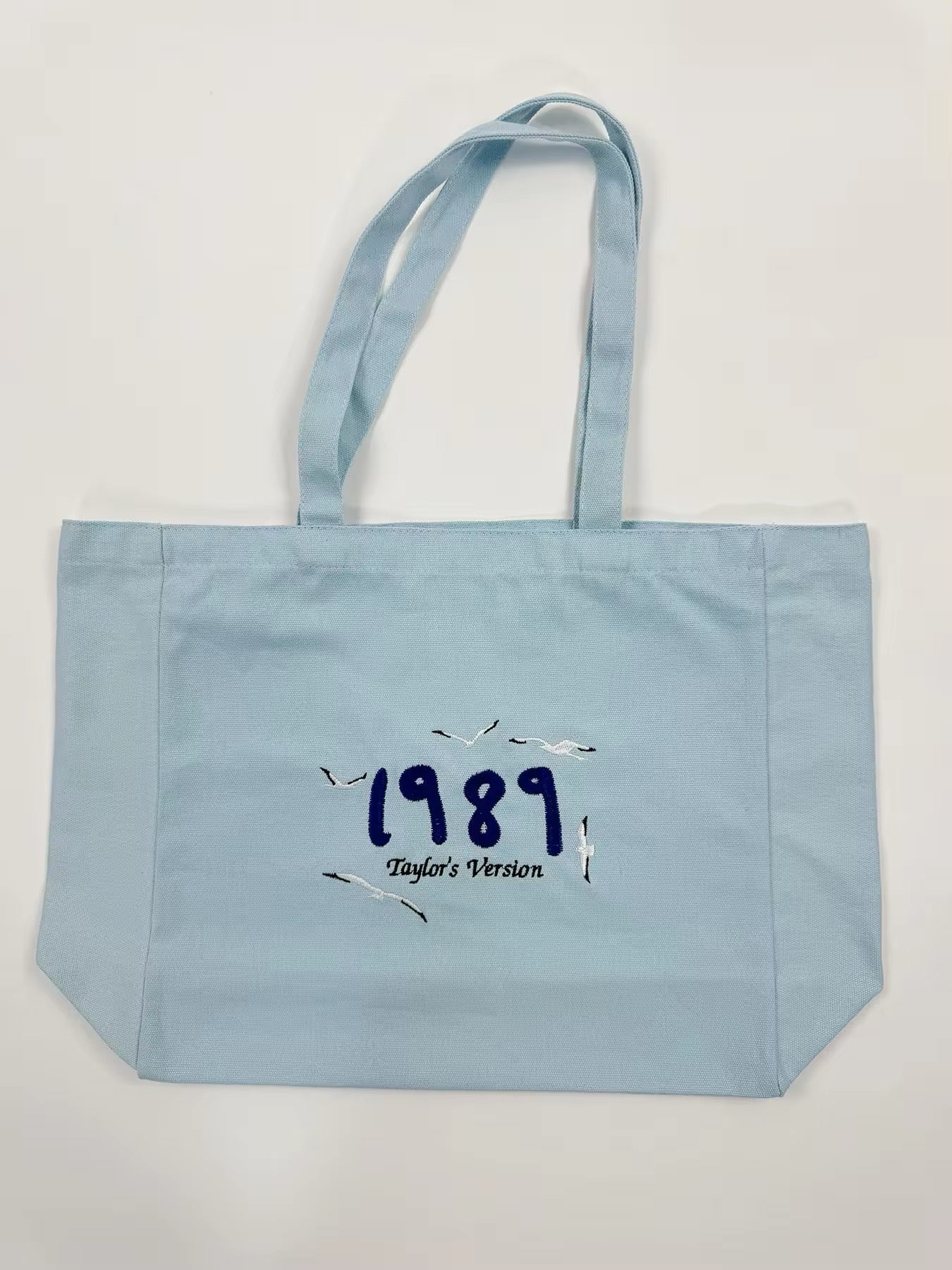 Crystal Skies 1989 Taylor’s Version Embroidered Tote Bag