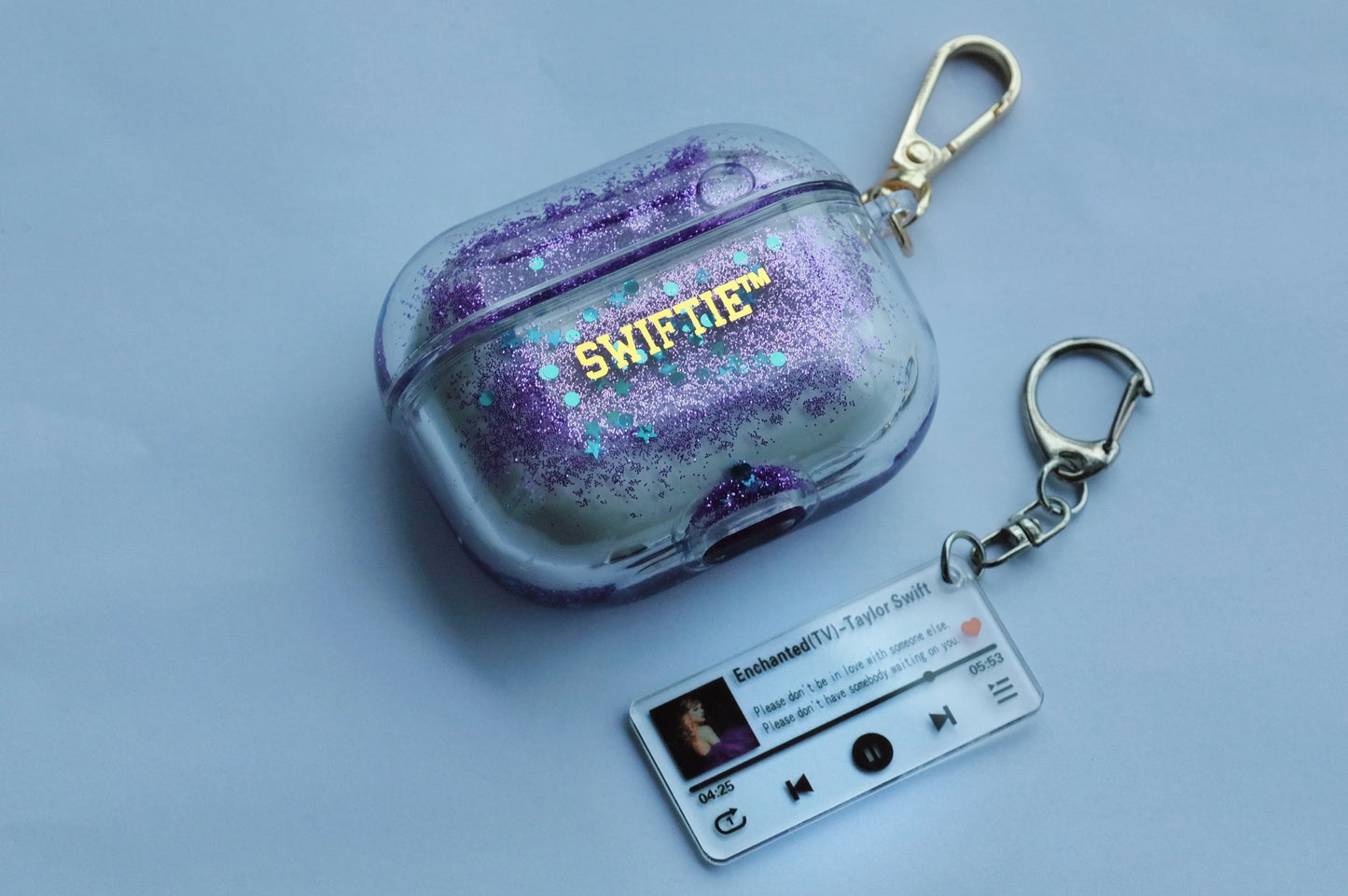 Swiftie Glitter Airpods Case