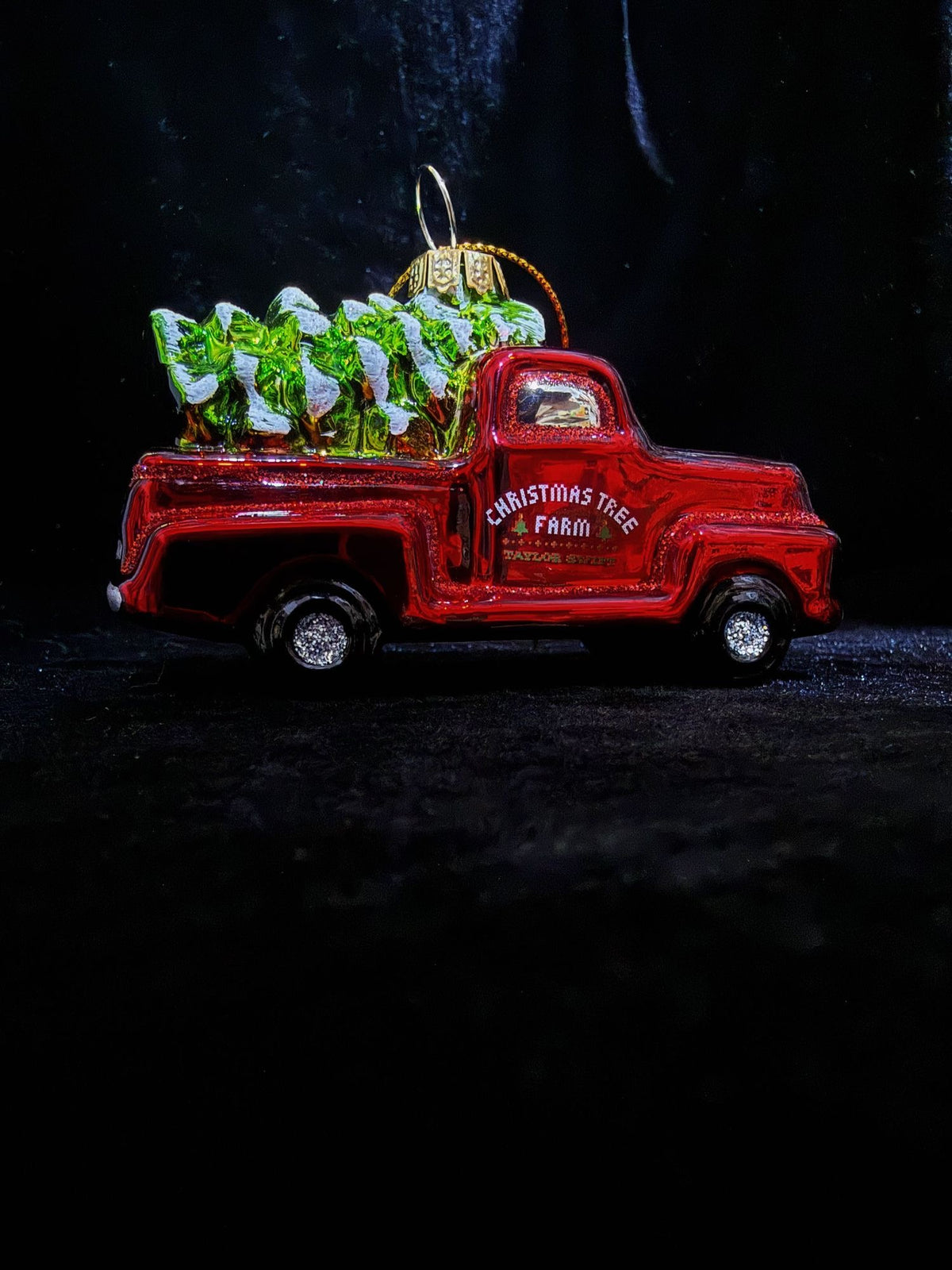 Christmas Tree Farm Truck Ornament