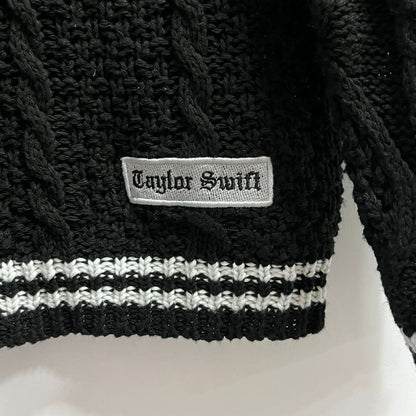 Green Silver Snake Patch Reputation Cardigan
