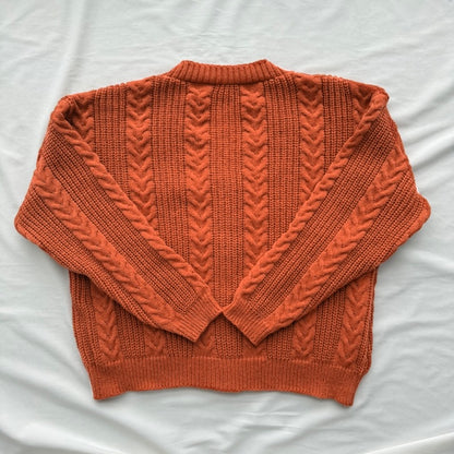 Orange Showgirl Cardigan