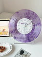 Purple Taylor Swift Midnights Vinyl Clock