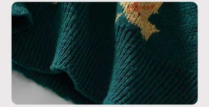 Autumn Leaves Knitted Sweater