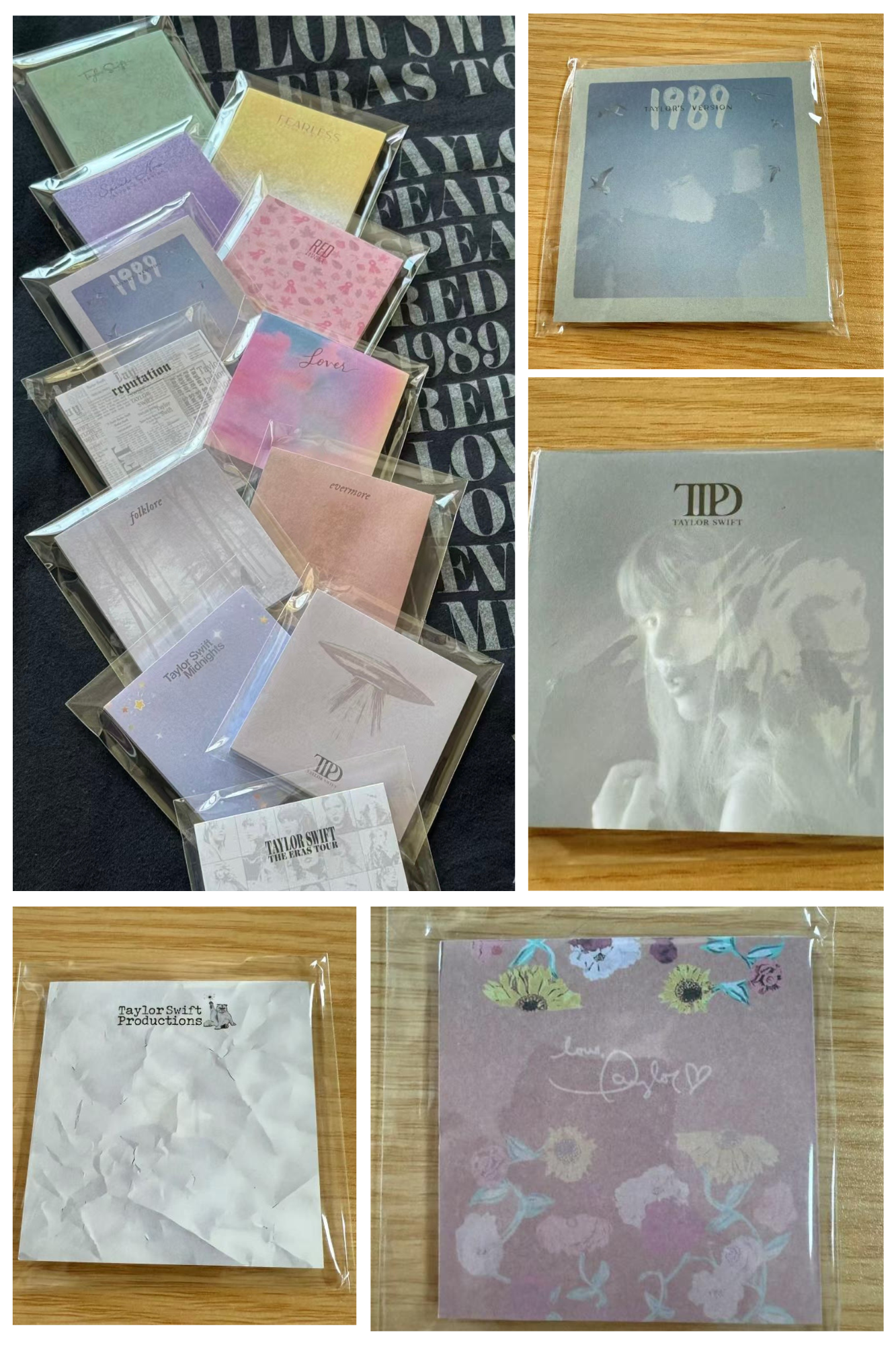 Taylor Swift Sticky Notes