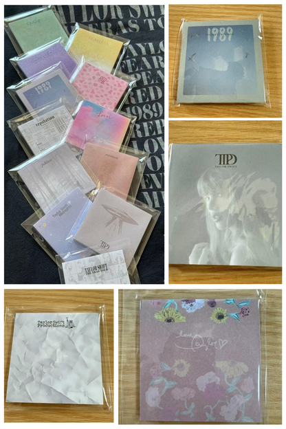 Taylor Swift Sticky Notes