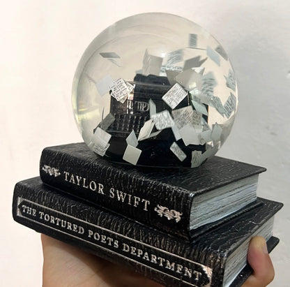 Typewriter Snowglobe