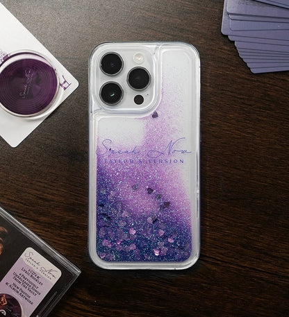 Taylor Swift Speak Now Glitter Quicksand Phone Case