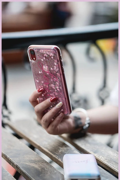 Taylor Swift Lover Glitter Quicksand Phone Case