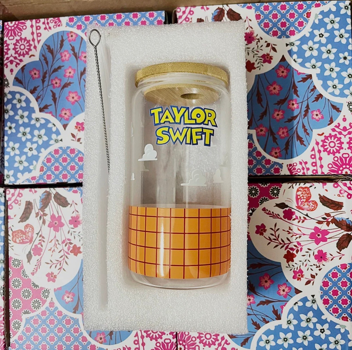 Tay Story Glass Cup