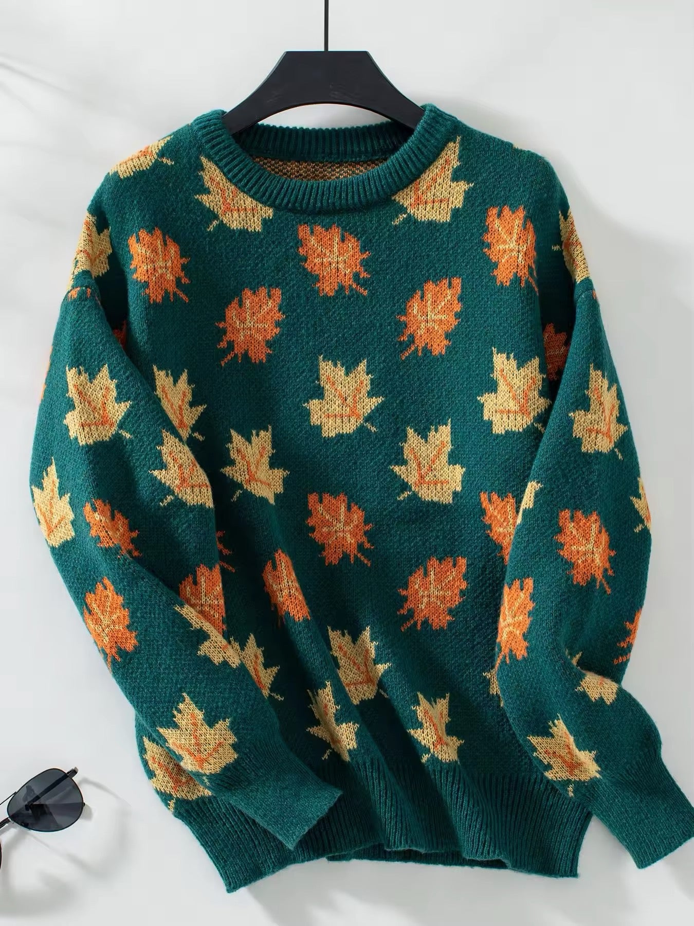 Autumn Leaves Knitted Sweater