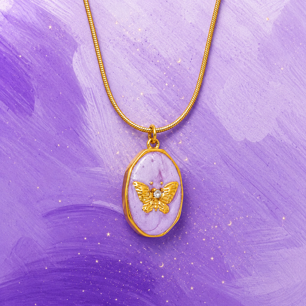 Enchanted Butterfly Necklace