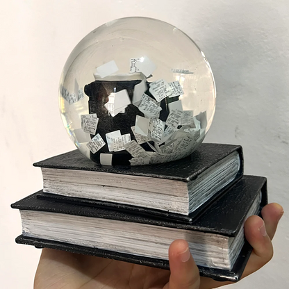 Typewriter Snowglobe