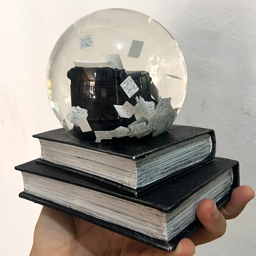 Typewriter Snowglobe