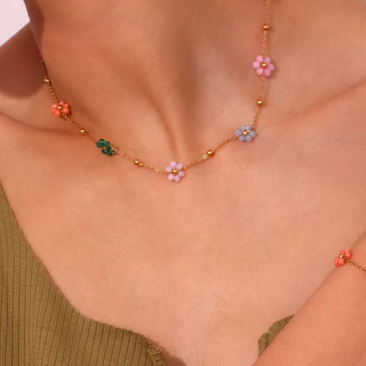 Cherry Blossom Necklace