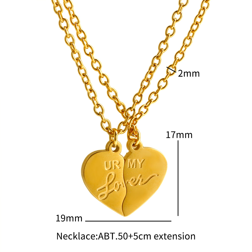 Ur My Lover BFF Necklace