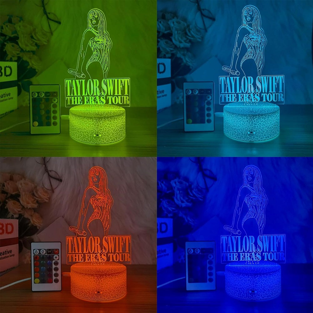 Taylor Swift Eras Tour Night Lamp