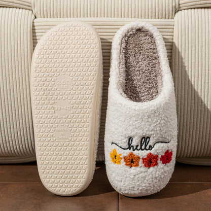 Hello Autumn Slippers