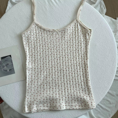 Floral Bow Camisole