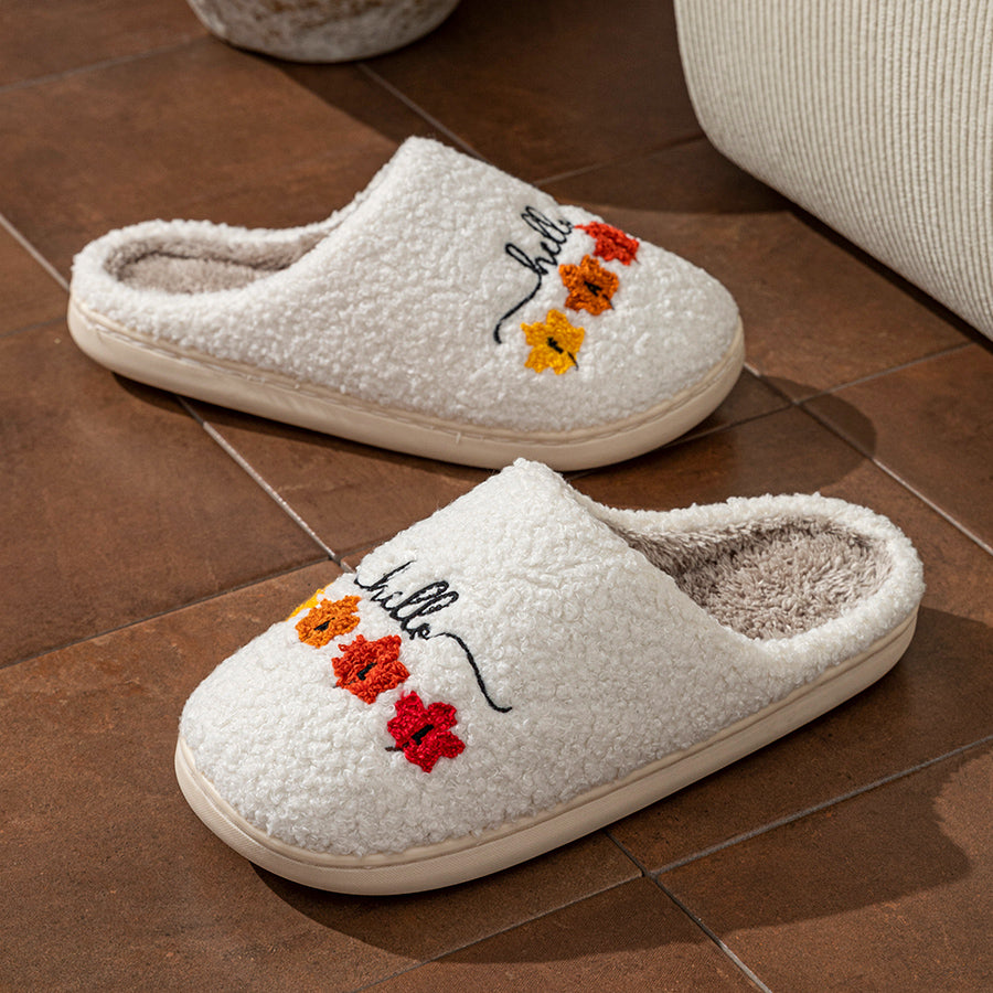 Hello Autumn Slippers