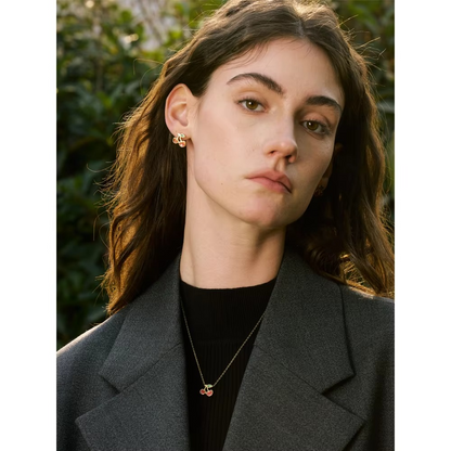 Dainty Cherry Necklace