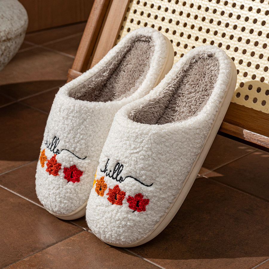 Hello Autumn Slippers