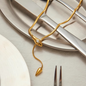 Serpentine Stackable Necklace