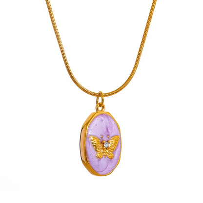 Enchanted Butterfly Necklace