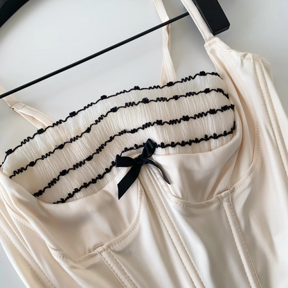 Cloud Nine Lace-Up Corset