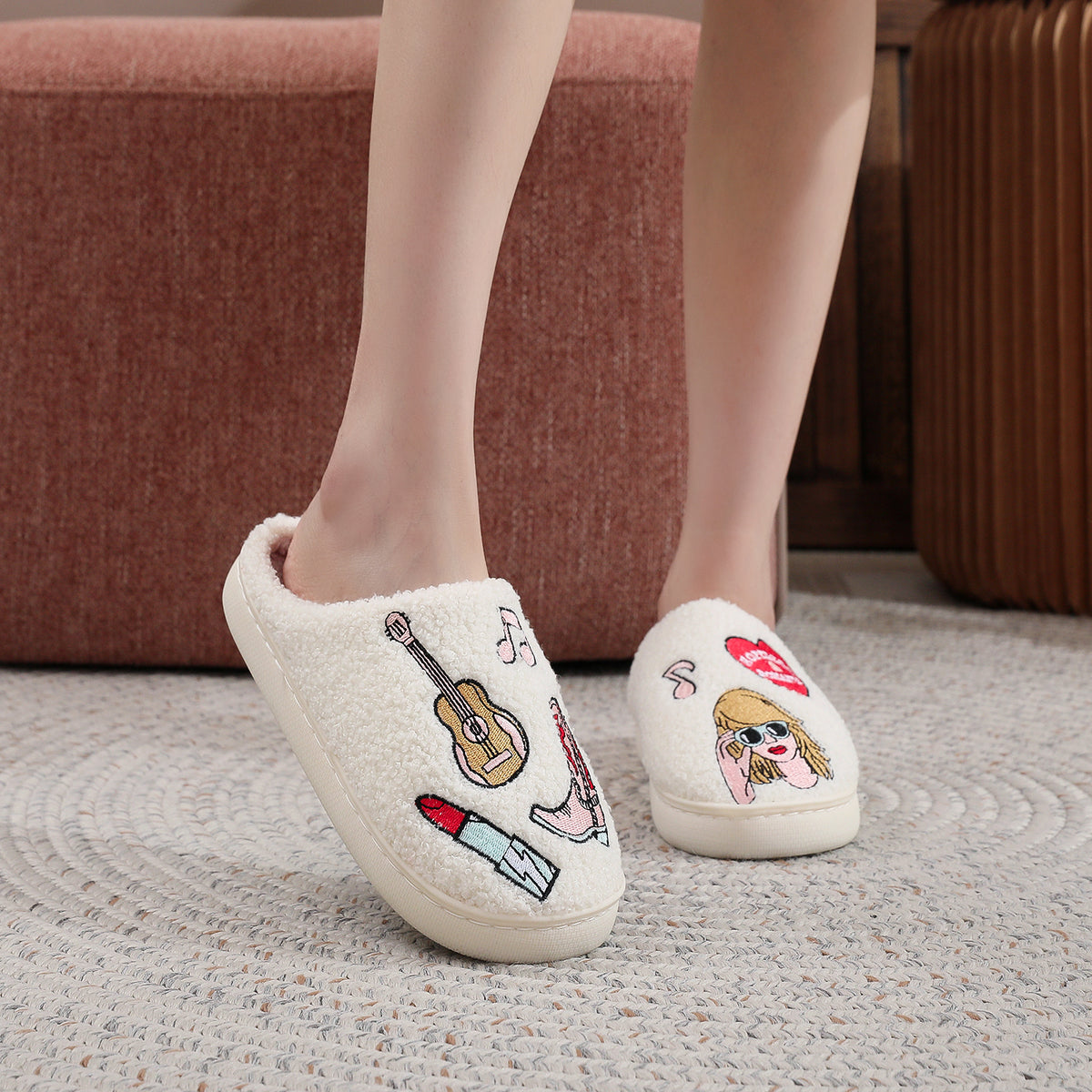Hopeless Romantic Slippers