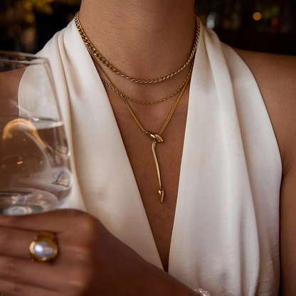 Serpentine Stackable Necklace
